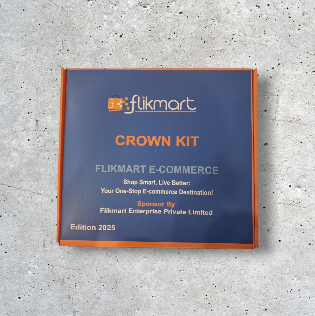 Flikmart Crown Kit | T-shirt. Diary, Pen, Card Holder, Water Bottel, Key Ring