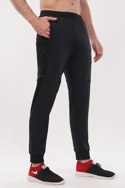 Forway Lycra Ultra Comfort With Advance Look Lower | Running, Gym Sports Lower, Multipurpose, Regular Fit, Summer, Winter, Track Pants, Night Trouser, Mens & Boys Lower | Black