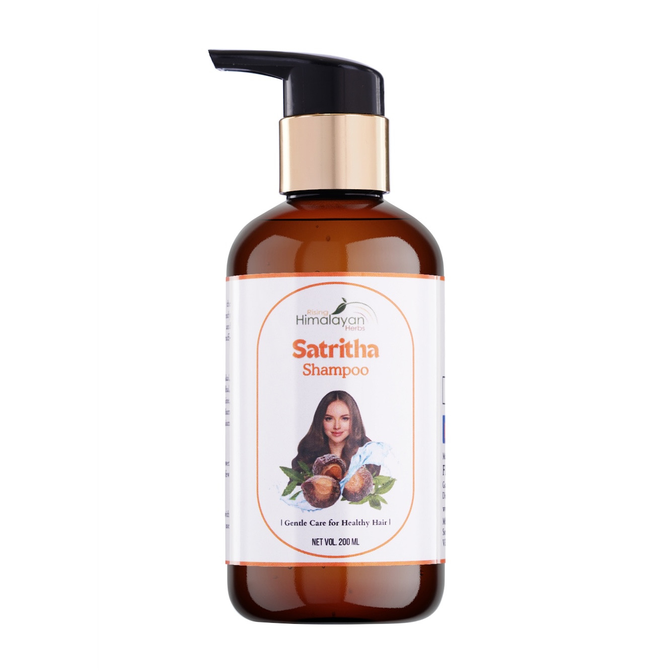 Satritha Shampoo | Ayurvedic Shampoo for Hair Growth | Reducing Dandruff | SLS & Paraben-Free | Suitable for All Hair Types | Shampoo for Thick & Strong Hair | Improving Hair Shine
