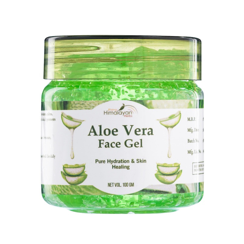Aloe Vera Face Gel For Glowing Skin  | Hydrating, Moisturizing, Soothing Skin | Multipurpose Gel