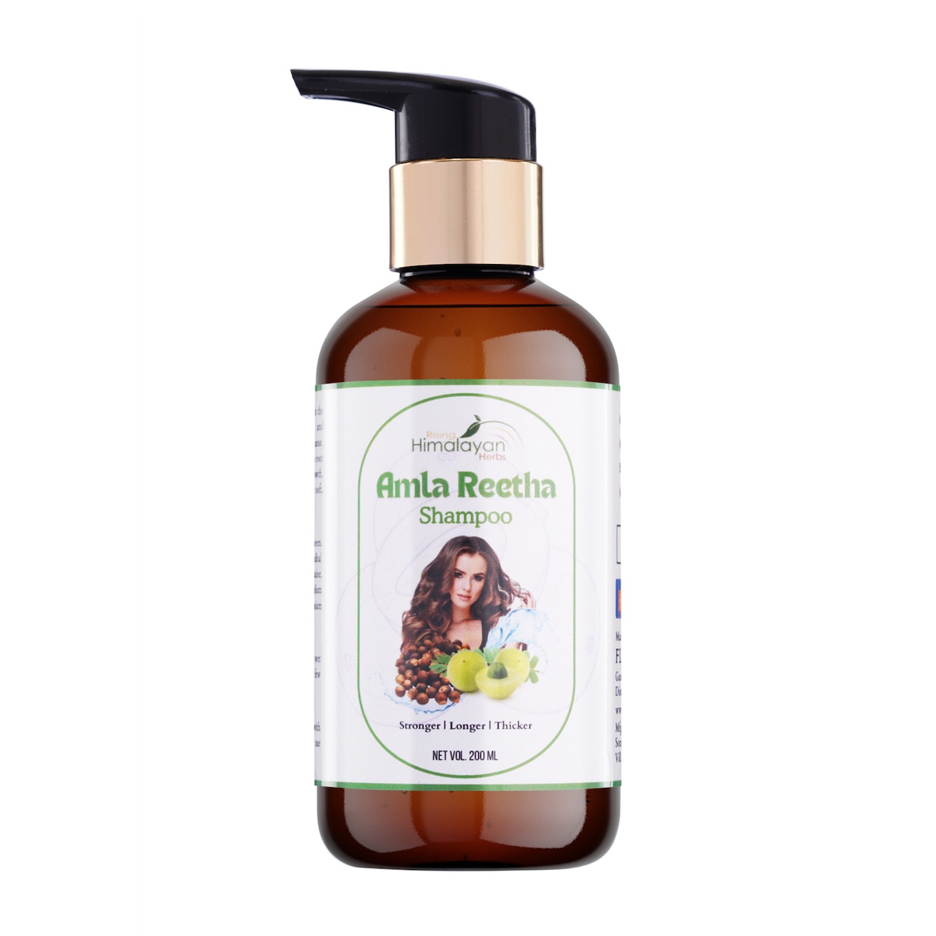 Amla Reetha Shampoo | Ayurvedic Shampoo for Hair Growth | SLS & Paraben-Free | Suitable for All Hair Types | Shampoo for Thick & Strong Hair