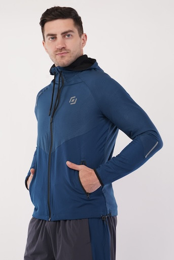 NS Dry Fit Regular Hoodie Upper With Soft Linner Fabric Inside | 2 Color Combination | Latest Design | Regular Wear | Upper | Hoodie | Airforce Print - Airforce