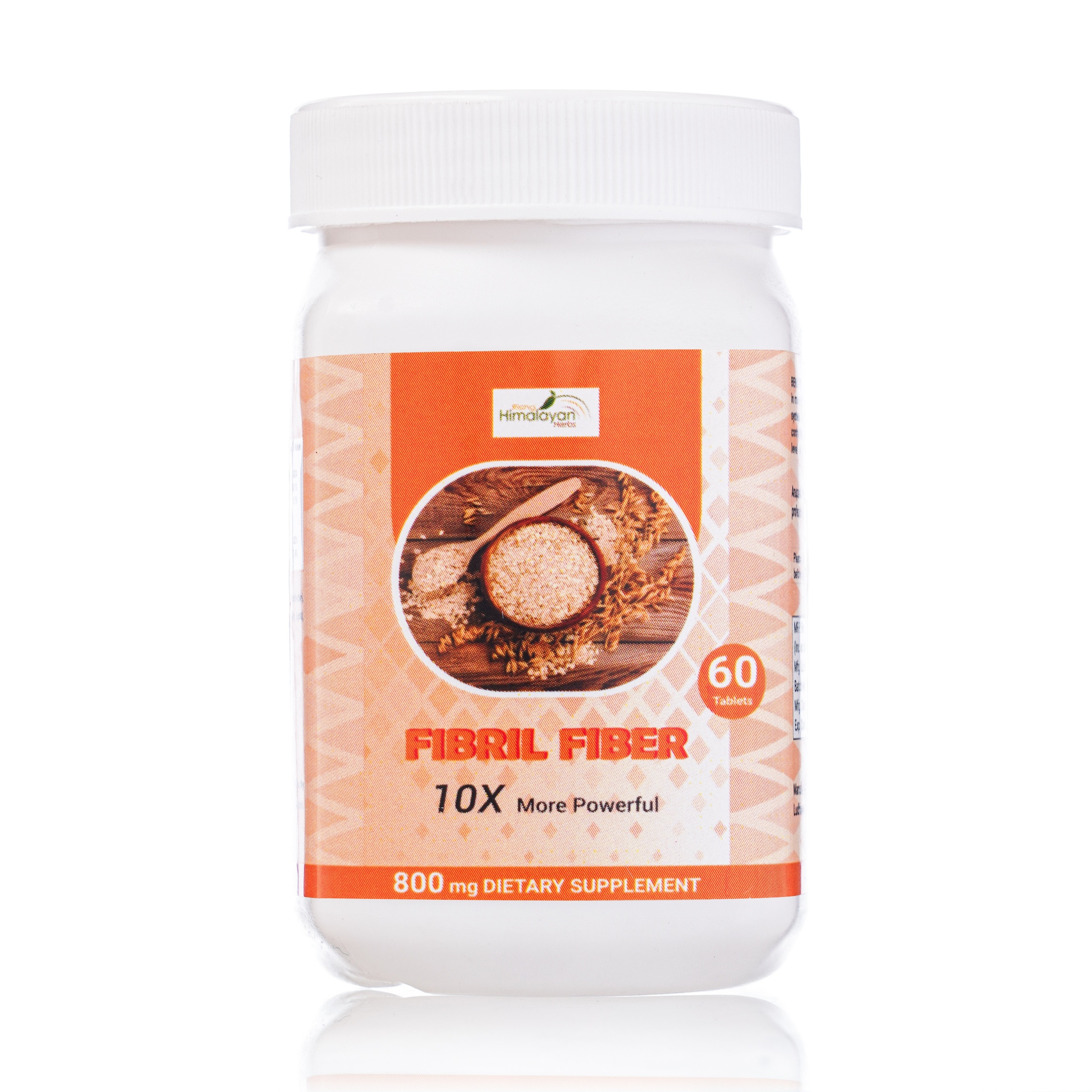 Fibril Fiber Tablets | Rising Himalayan Herbs | Highly Soluble | Support Healthy Digestion | Weight Management | Gas Relief | Control Blood Sugar