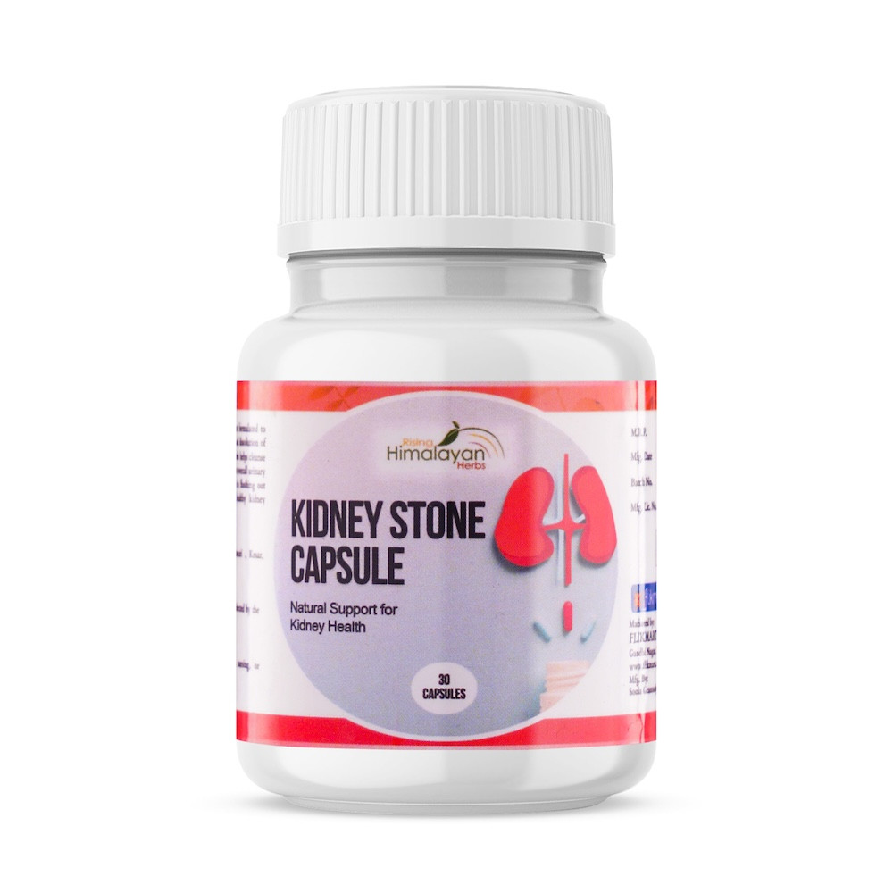 Kidney Stone Capsule | Prevent & Dissolve Kidney Stones | Helps Cleaning Urinary Tract & Detoxify Kidney | 100% Ayurvedic