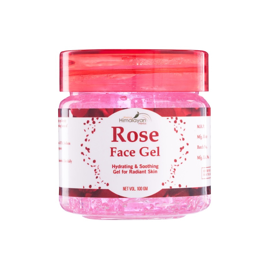 Rose Face Gel For Glowing Skin  | Hydrating, Moisturizing, Soothing Skin | Multipurpose Gel