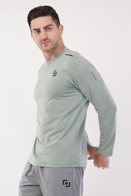 Full Sleeve Round Neck Extra Comfort Outfit T-Shirt | Combo for Men & Boys | Flik - Fit | Regular Fit | Ultra Comfort | Grass Green